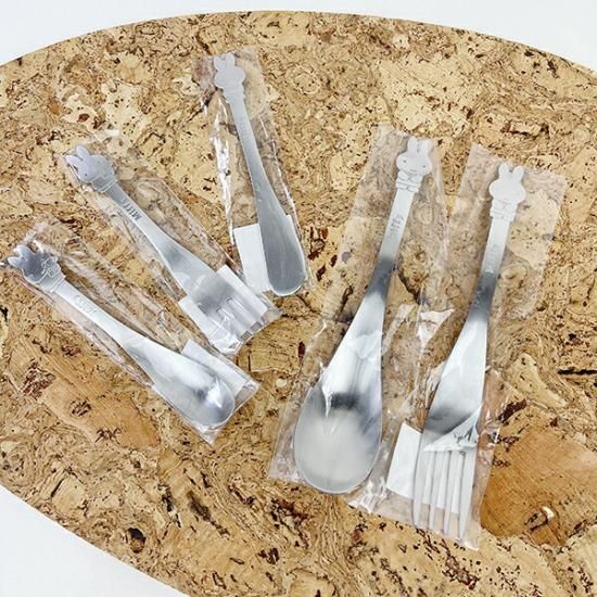 miffy【日本未販売】ステンレス製 お顔のカトラリー 8本セット