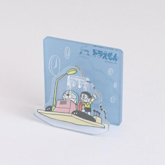 ドラえもん メモクリップスタンド(タイムマシン） 文具 日本製