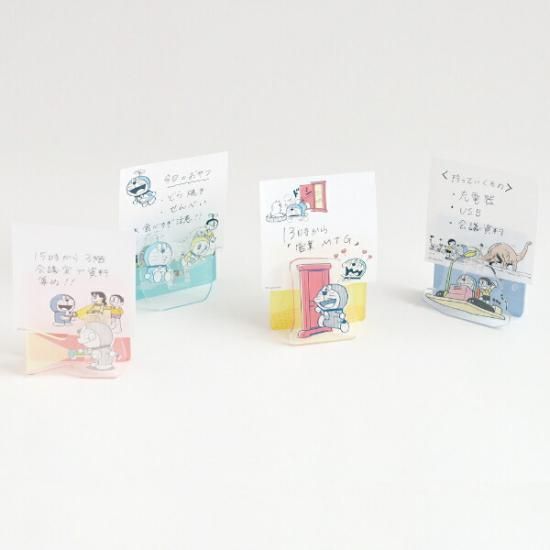 ドラえもん メモクリップスタンド(タイムマシン） 文具 日本製