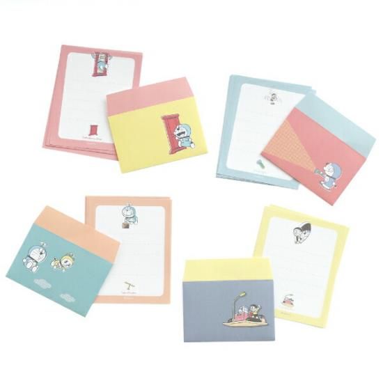 ドラえもん ミニレターセット(スモールライト) 文具 日本製 ドラえもん ミニレターセット(スモールライト) 文具 日本製