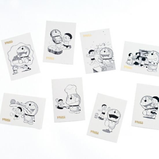 ドラえもん ポストカード（主役はめこみ機） 文具 日本製