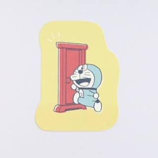 ドラえもん ダイカットポストカード(どこでもドア） 文具 日本製
