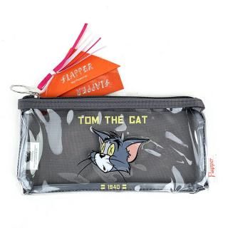 トムとジェリー クリアペンポーチ 文具 コスメ Flapper