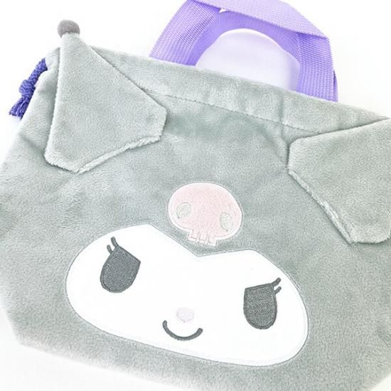クロミのぬいぐるみマルチ巾着