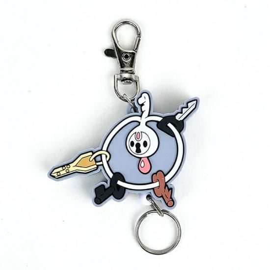 ポケモンのラバーリールキーホルダー