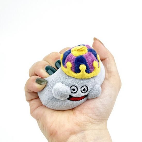 SQUARE ENIX - ドラゴンクエスト　メタルキングのぬいぐるみ ドラゴンクエスト メタルキング ぎゅっとにぎろう! シルバー