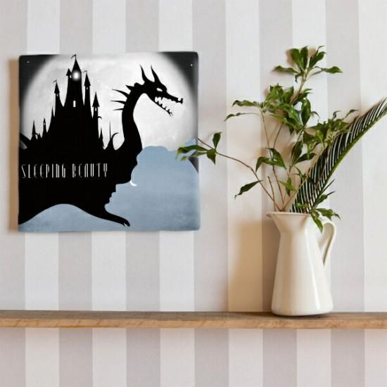 ディズニー 眠れる森美女 アートパネル インテリア Disney 日本製