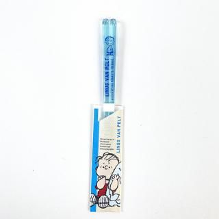 スヌーピー ライナス クリア箸 (23cm) ライトブルー 食器 日本製 SNOOPY