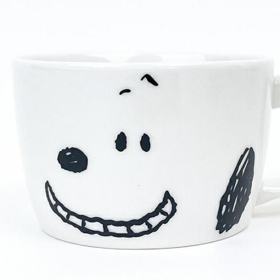 Snoopy &Woodstock's stylish face mug