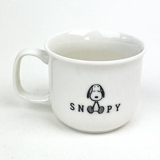 Snoopy &Woodstock's stylish face mug