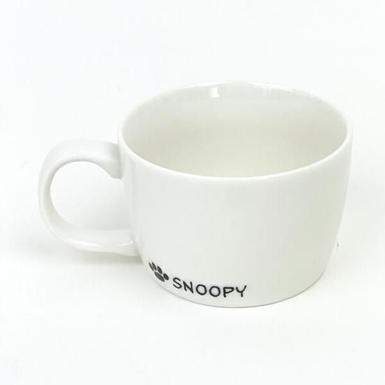 Snoopy &Woodstock's stylish face mug