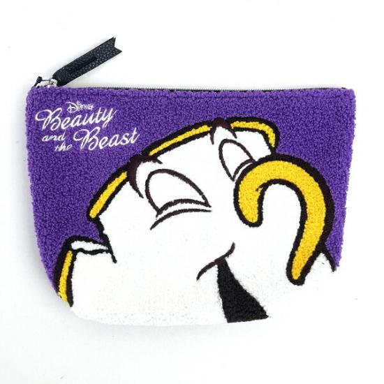ポット夫人　チップ　ポーチ　小物入れ　収納ケース　美女と野獣　ディズニー ディズニー 美女と野獣 クリア マルチケース SS ポット夫人