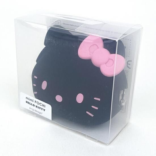サンリオ ハローキティ フェイス型シリコンがまぐちポーチ mimi POCHI