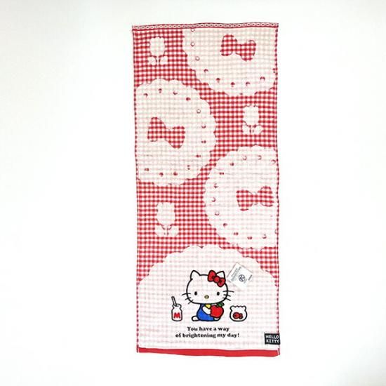 レトロPOPなハローキティのタオルシリーズ