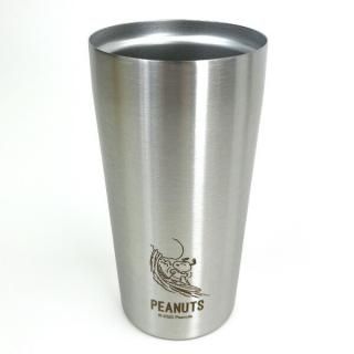 会員様限定30％OFF対象商品！ スヌーピー サーフィン 真空Wステンレスタンブラー(450ml) 食器 コップ SNOOPY