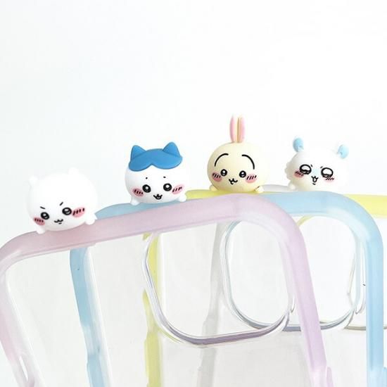 ちいかわ モモンガ iPhone15/14/13 IIIIfit Clear スマホケース