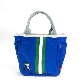 スヌーピー スクエア2WAYショルダートートバッグ ブルー ROOTOTE ルートート コラボ SNOOPY