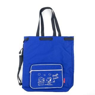 スヌーピー 2WAYトートリュック セオルー ブルー  ROOTOTE ルートート コラボ SNOOPY