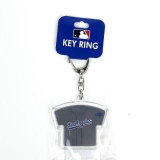 MLB(メジャーリーグ) ドジャース ユニフォーム型キーホルダー