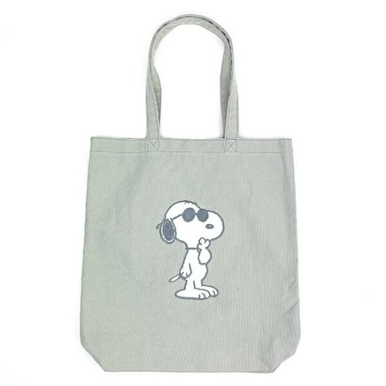 SNOOPY サガキャンバス スクエアトート ジョー・クール JC バッグ