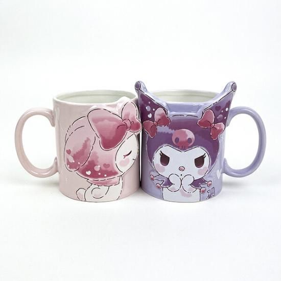 サンリオ マイメロディ＆クロミ キスペアマグ コップ 食器 Sanrio