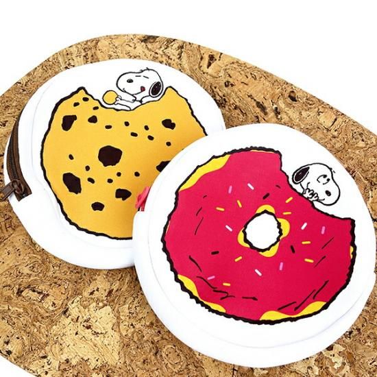 スヌーピー サークルポーチ(ドーナツ) SNOOPY