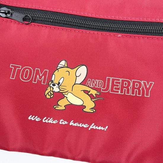 トムとジェリー ジェリー フレンドサコッシュ レッド バッグ
