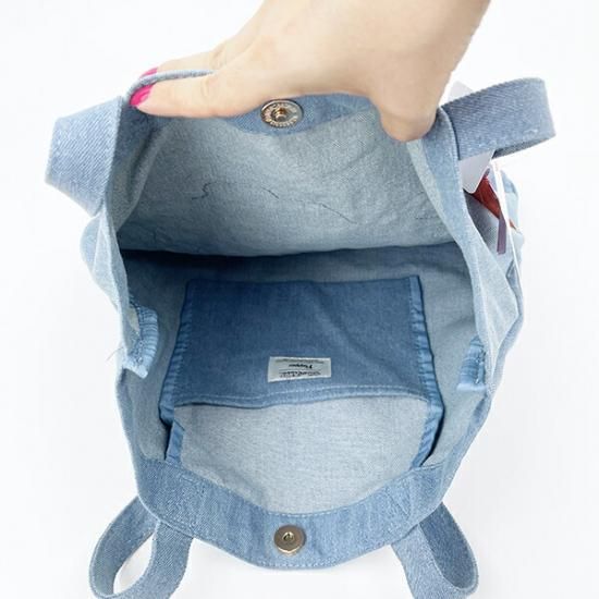 PORTER デニムトートバッグ ライトブルー PORTER デニムトートバッグ 未使用に近い - メルカリ