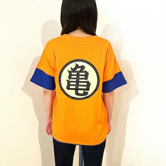 人気ランキング ドラゴンボール 孫悟空(亀) ナリキリ＆アイコンTシャツ(オレンジ その他