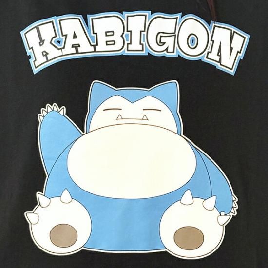 ポケットモンスター カビゴン ブラック Tシャツ Lサイズ ポケットモンスター カビゴン ブラック Tシャツ Lサイズ