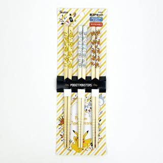 <img class='new_mark_img1' src='https://img.shop-pro.jp/img/new/icons15.gif' style='border:none;display:inline;margin:0px;padding:0px;width:auto;' />ポケットモンスター でんきタイプ 竹箸 3Pセット キッチン ポケモン