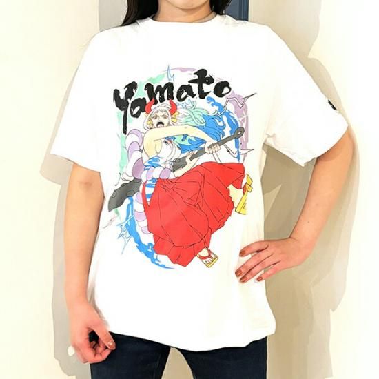 ONE PIECE ワンピース Tシャツ 当選品 ワンピース ヤマト Tシャツ(ホワイト) LLサイズ アパレル ジャンプ