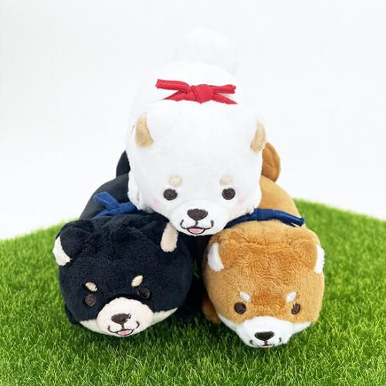 忠犬もちしばのぬいぐるみ