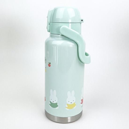 ミッフィーグリーン水筒 ミッフィー miffy ハンドル付ダイレクトボトル(1000ml) 水筒 ランチ