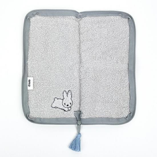 ミッフィー miffy オーガニックコットン うさぎ どっとポーチ