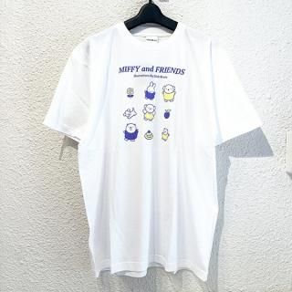 ミッフィー  miffy みんな Tシャツ ホワイト Lサイズ アパレル