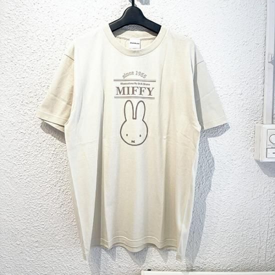 ミッフィー miffy Tシャツ Lサイズ おふろ(グレー) アパレル