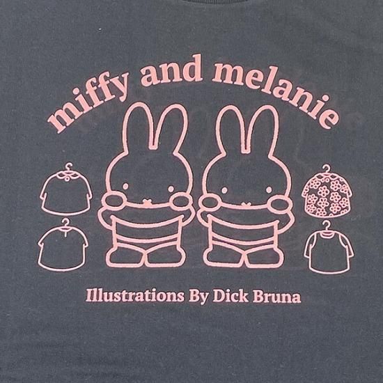 ミッフィー miffy おきがえ Tシャツ ネイビー Lサイズ アパレル