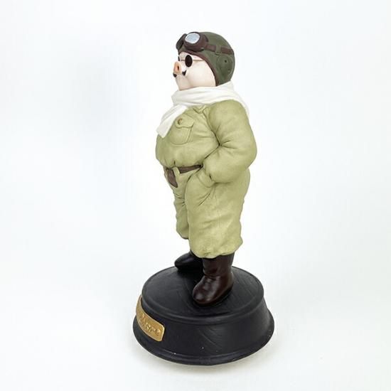 スタジオジブリ 紅の豚 ポルコロッソ 磁器オルゴール 飛行機服 スタジオジブリ 紅の豚 ポルコロッソ 磁器オルゴール 飛行機服