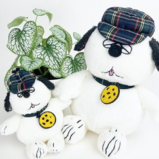 スヌーピー SNOOPY ぬいぐるみ S オラフ チェック インテリア スヌーピー SNOOPY ぬいぐるみ S オラフ チェック インテリア
