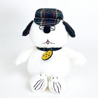 <img class='new_mark_img1' src='https://img.shop-pro.jp/img/new/icons15.gif' style='border:none;display:inline;margin:0px;padding:0px;width:auto;' />スヌーピー SNOOPY ぬいぐるみ S オラフ チェック インテリア 人形 マスコット
