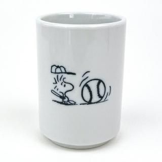 スヌーピー 湯のみ(ブラック) コミックアート コップ 食器 SNOOPY 日本製