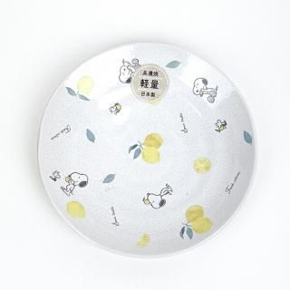 <img class='new_mark_img1' src='https://img.shop-pro.jp/img/new/icons15.gif' style='border:none;display:inline;margin:0px;padding:0px;width:auto;' />スヌーピー 超軽量プレート(レモン) 美濃焼 食器 SNOOPY 日本製
