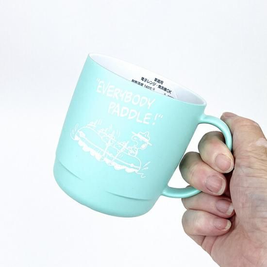 mint-colored mug