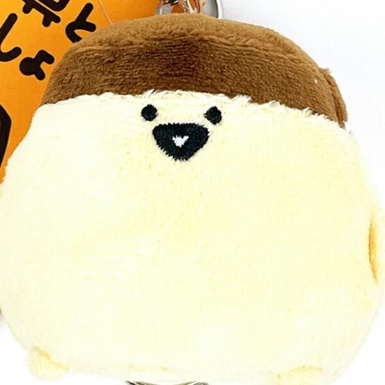 お文具さんといっしょのぬいぐるみリールキーケース