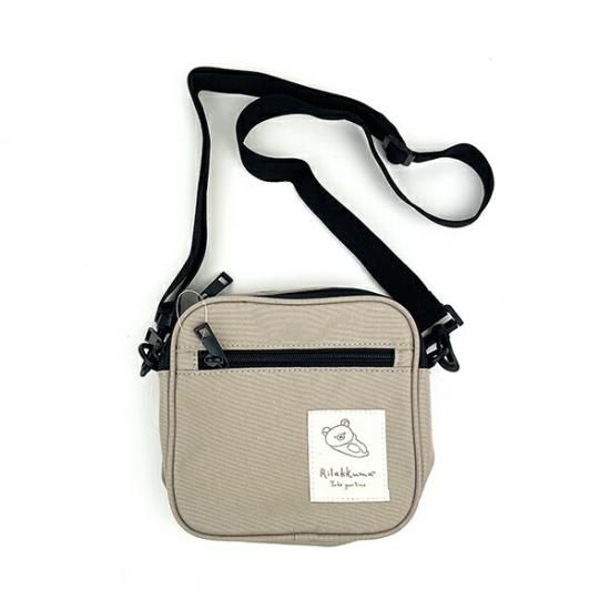 リラックマ RE-PET キー＆パスポーチ (ブラック) 定期入れ サンエックス