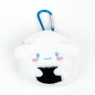 サンリオ シナモロール おにぎり カラビナ付き小銭入れ コインケース ポーチ 小物入れ