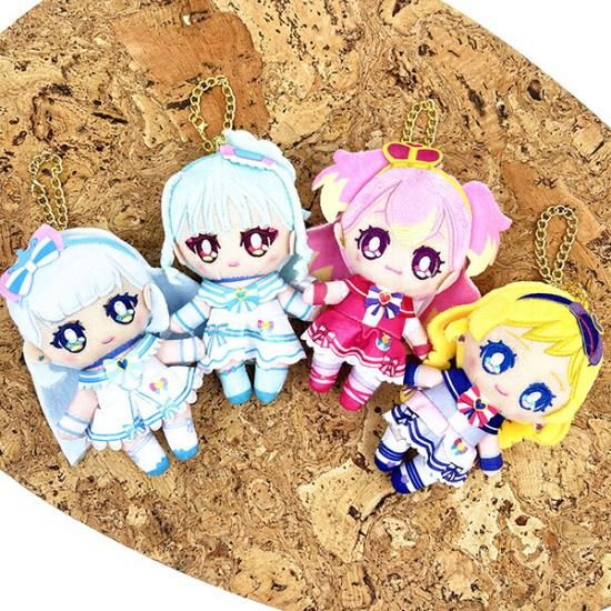 トイプードル・ぬいぐるみチャーム①（ベージュ・クリーム