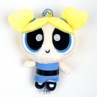 <img class='new_mark_img1' src='https://img.shop-pro.jp/img/new/icons15.gif' style='border:none;display:inline;margin:0px;padding:0px;width:auto;' />パワーパフガールズ ぬいぐるみマスコット バブルス ぬいぐるみ インテリア ボールチェーン付