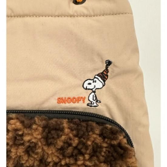 スヌーピー×ROOTOTEボアポケットバッグ